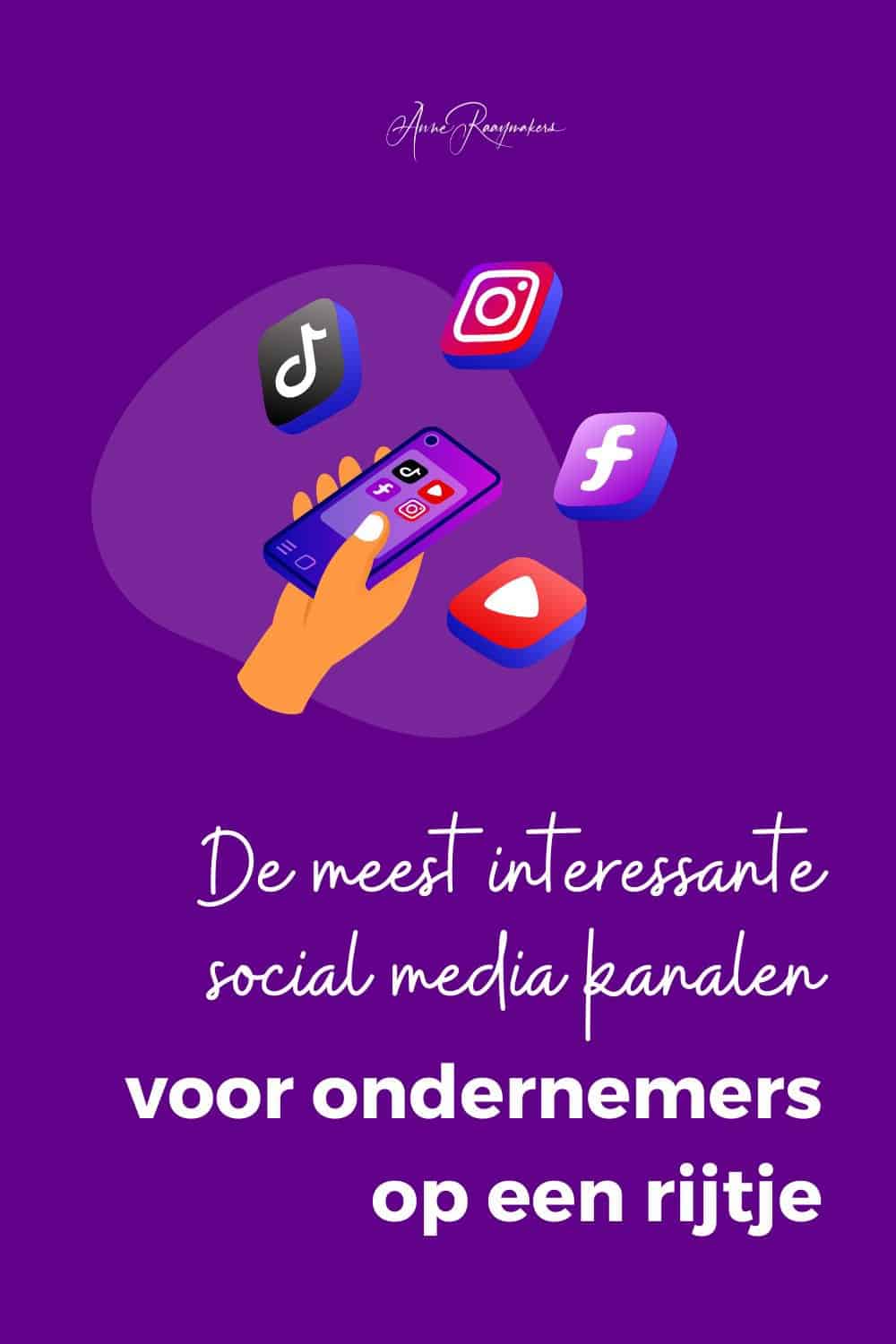 De Meest Interessante Social Media Kanalen Voor Ondernemers Op Een