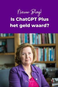 ChatGPT Plus Is het geld waard