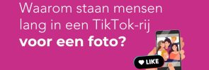 Waarom staan mensen lang in een TikTok-rij voor een foto